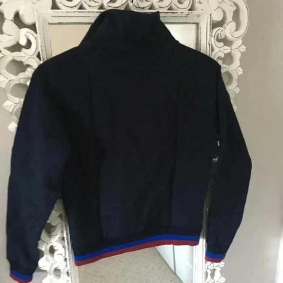 J. Crew NWT Half-zip jacket in sport stripe XXS - Picture 6 of 7